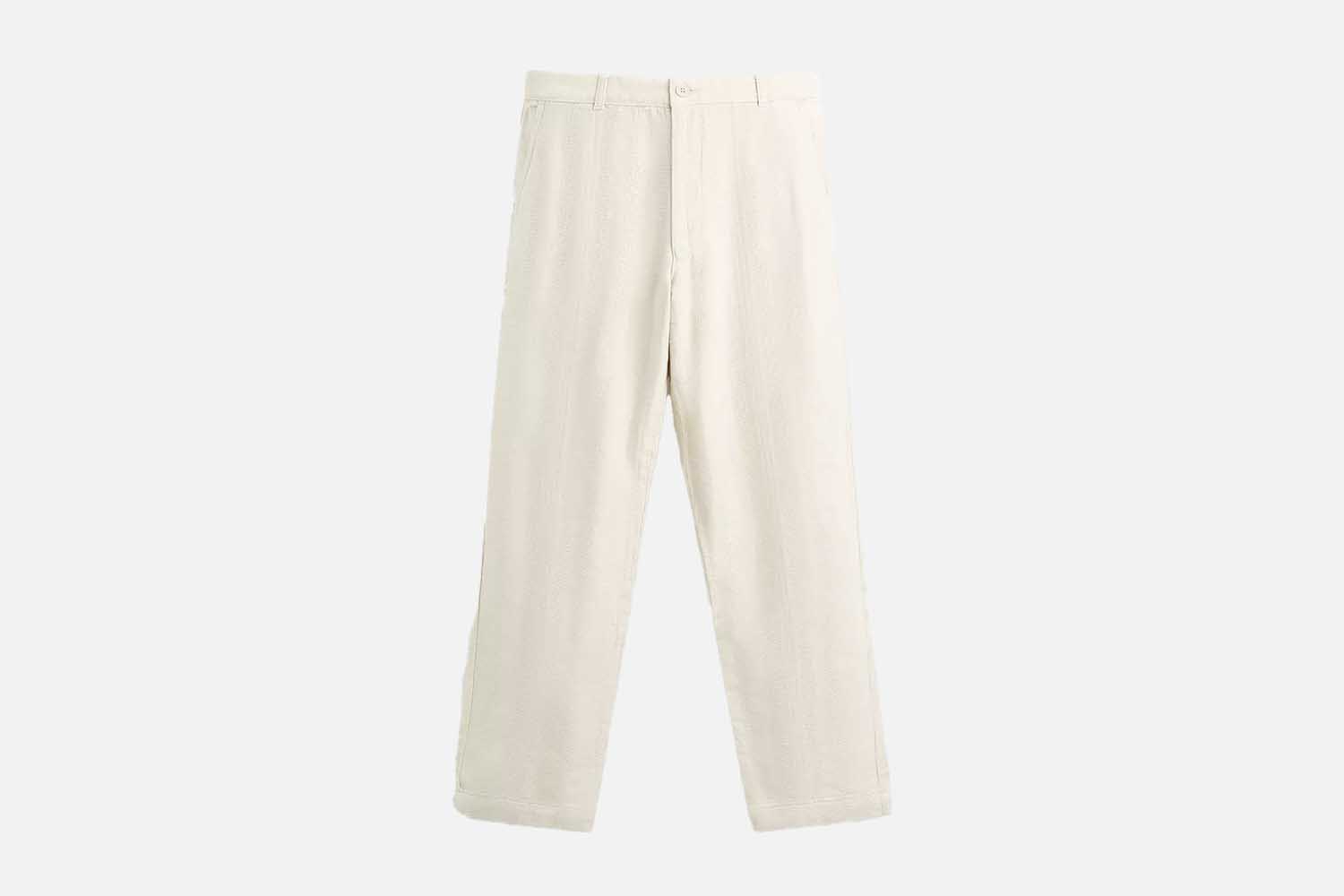 Zara Striped Jacquard Pants