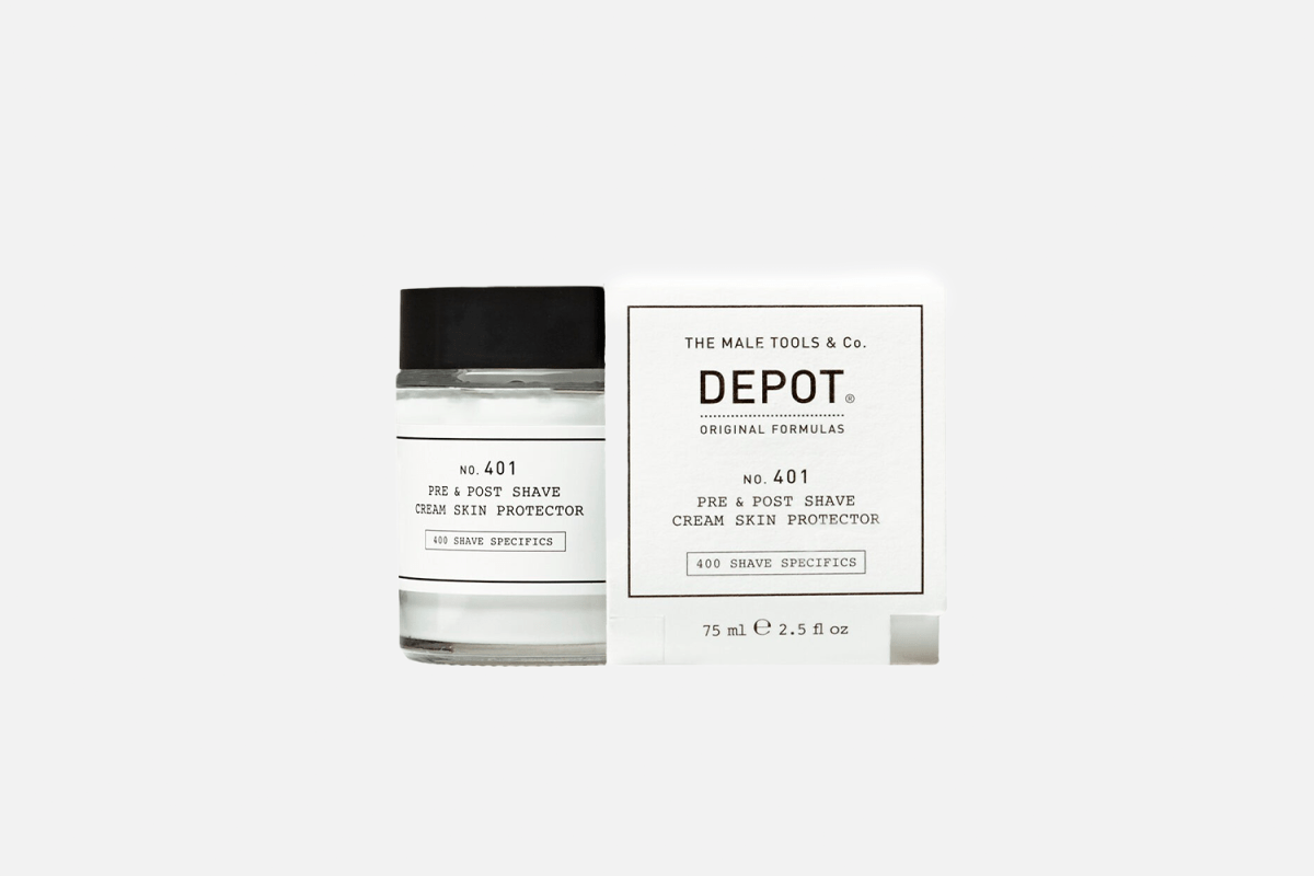 Depot No. 401 Pre & Post Shave Cream Skin Protector