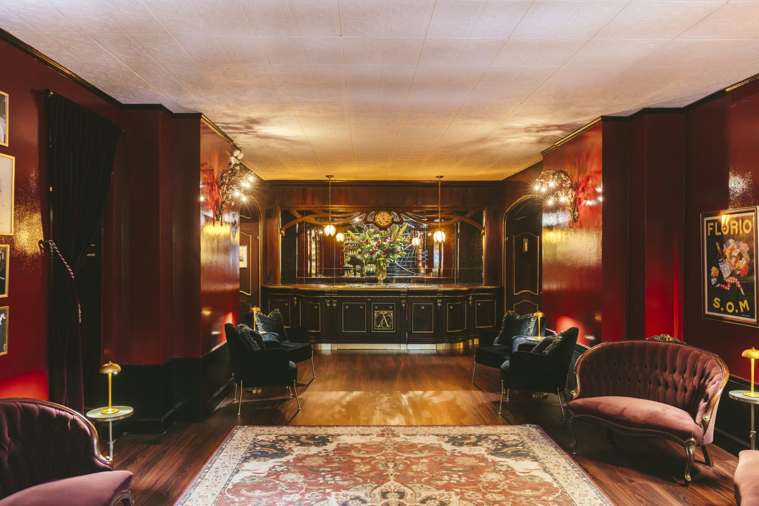 Inside Astor Club