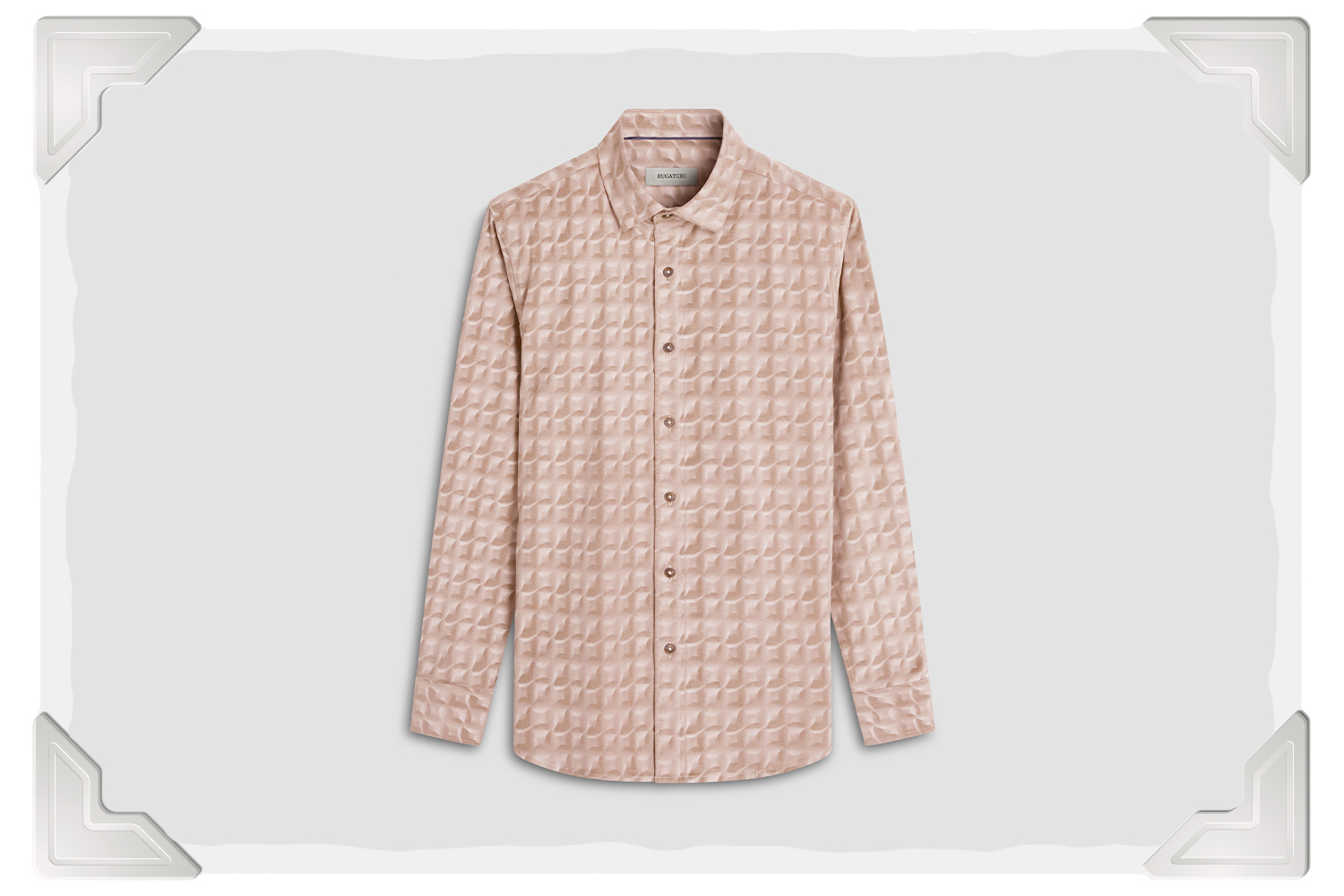 BUGATCHI Karl Waffle Corduroy Shirt 