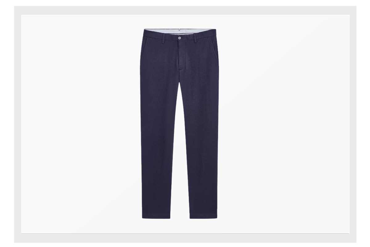 BUGATCHI Wool Blend Knit Dress Pants