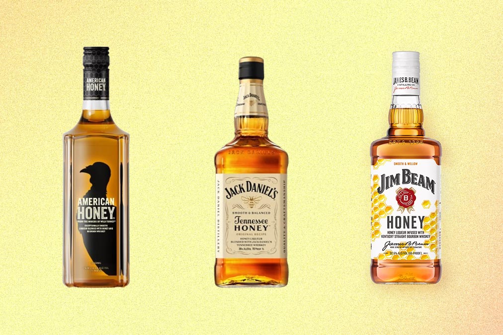 Three early successful uses of honey and whiskey together
