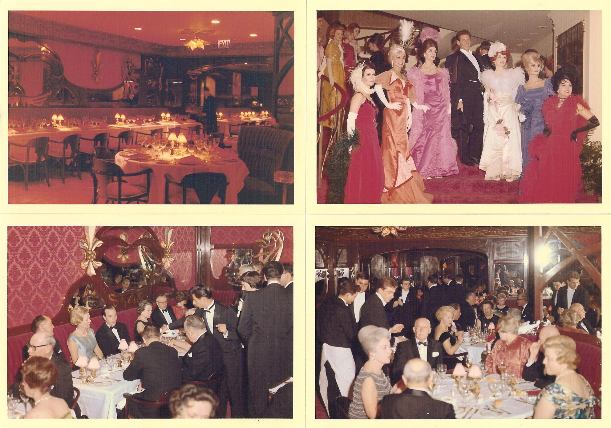 Archival images of Maxim 's de Paris's opening night