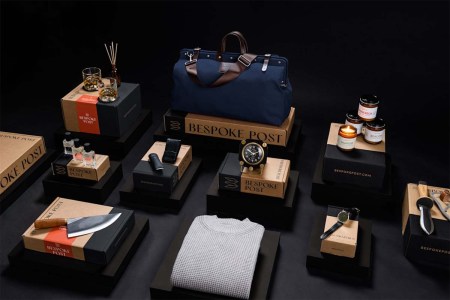 Items from Bespoke Post's monthly membership boxes