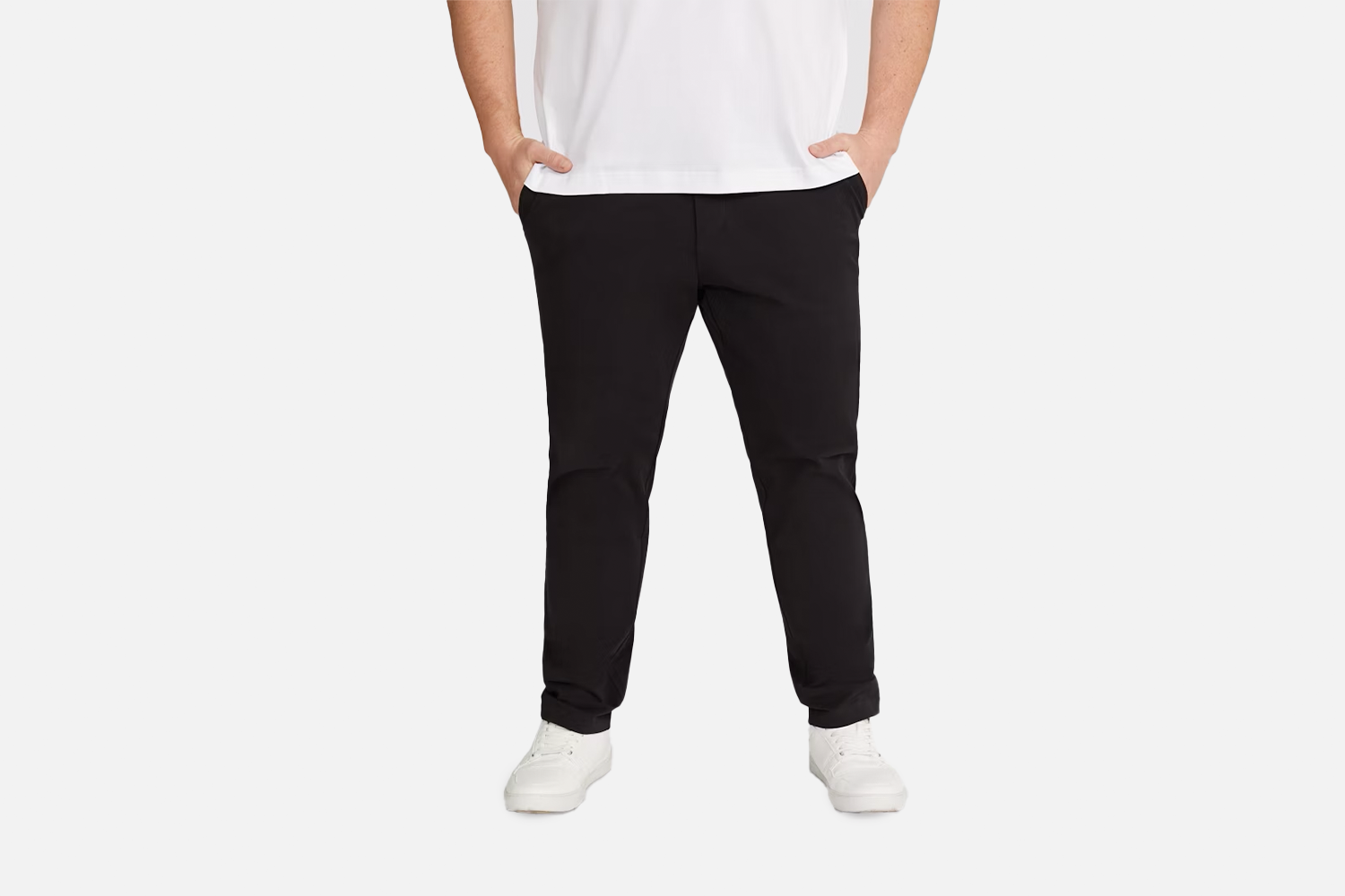Johnny Bigg Black Comfort Flex Chino