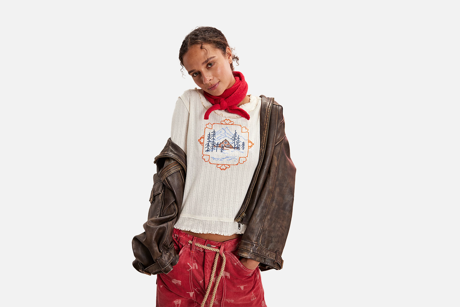 Free People We The Free Through The Woods Tee