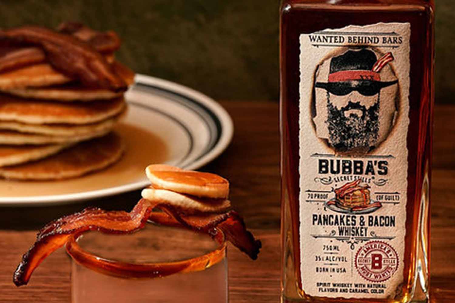 Bubba's Pancakes & Bacon Whiskey