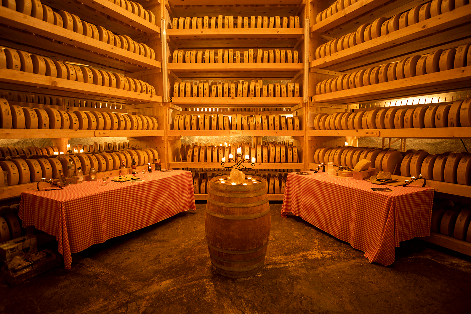 A cheese grotto