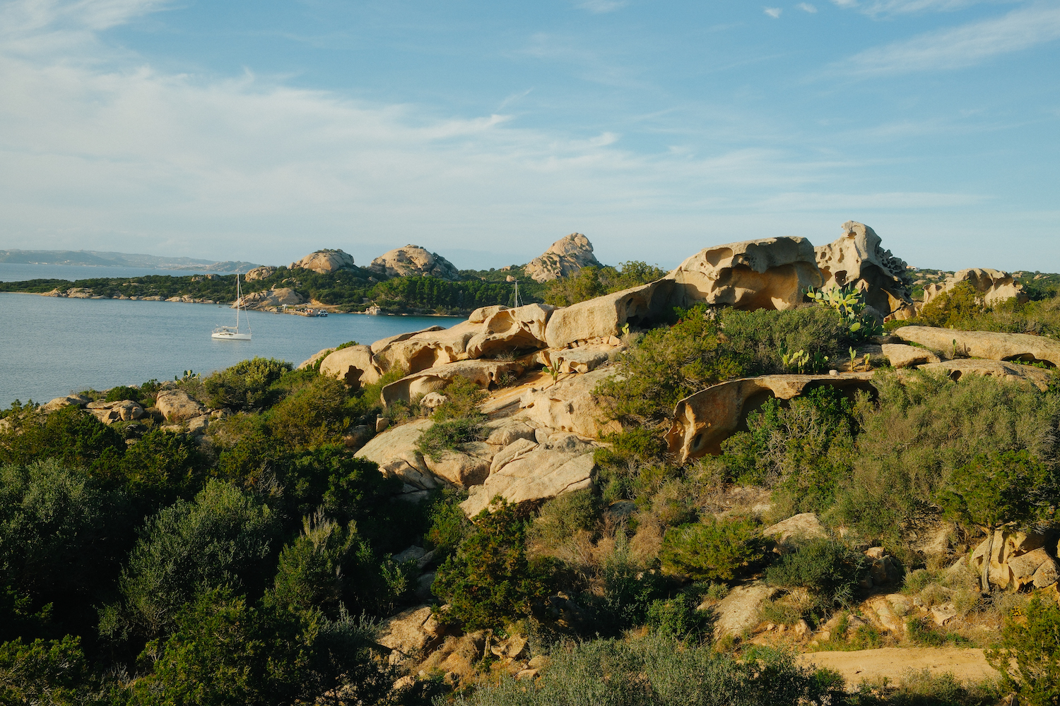 Stunning natural rock formations add to the natural beauty of 7Pines