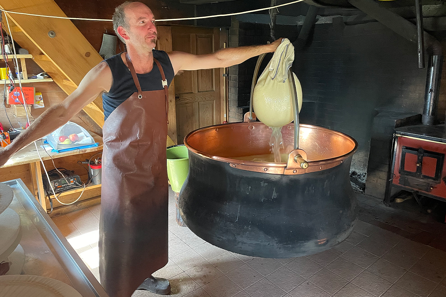 Dairy farmer Michael Schläppi