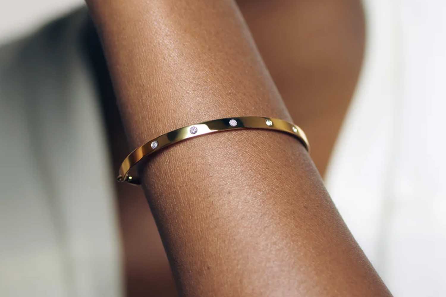 Monica Vinader Fiji Lab-Grown Diamond Chain Bracelet