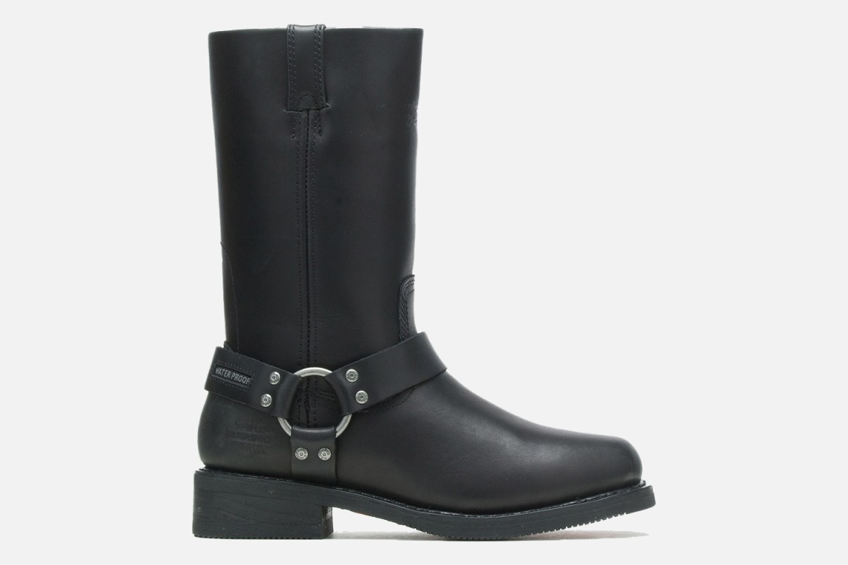Harley-Davidson Hustin Waterproof Leather Riding Boots