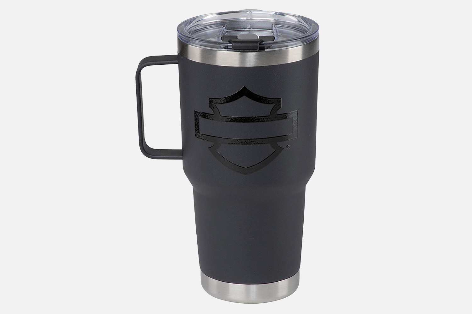 Harley-Davidson Matte Black Travel Coffee Mug
