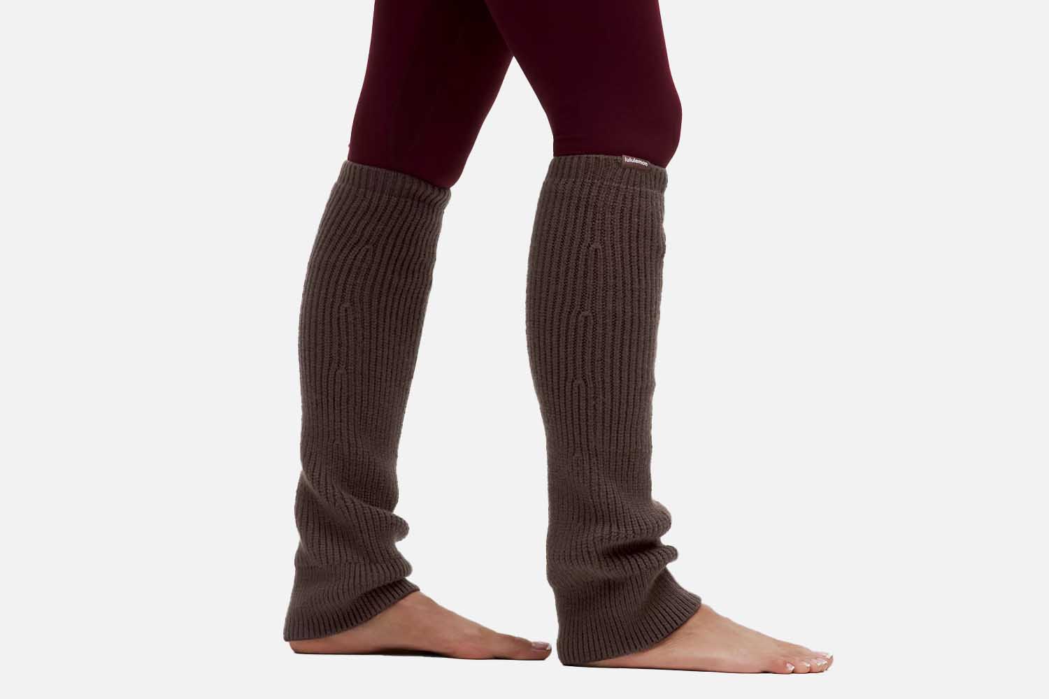 Lululemon Women’s Ribbed Knit Merino Wool-Blend Leg Warmer