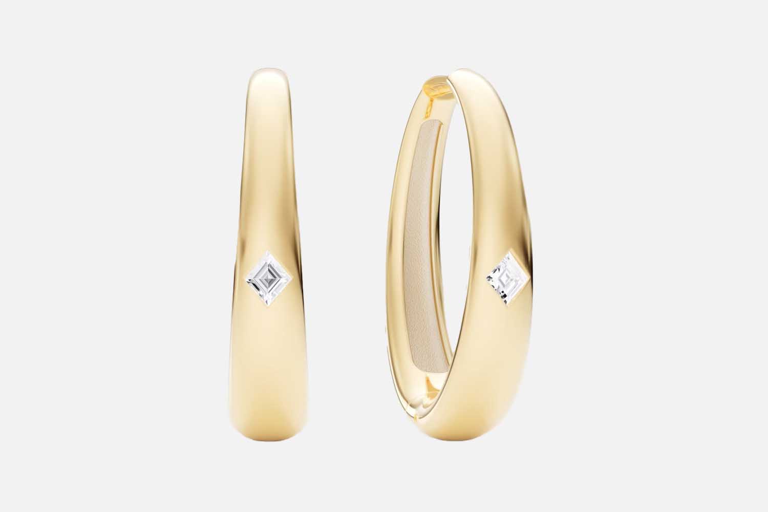 Vrai Oval Hoops