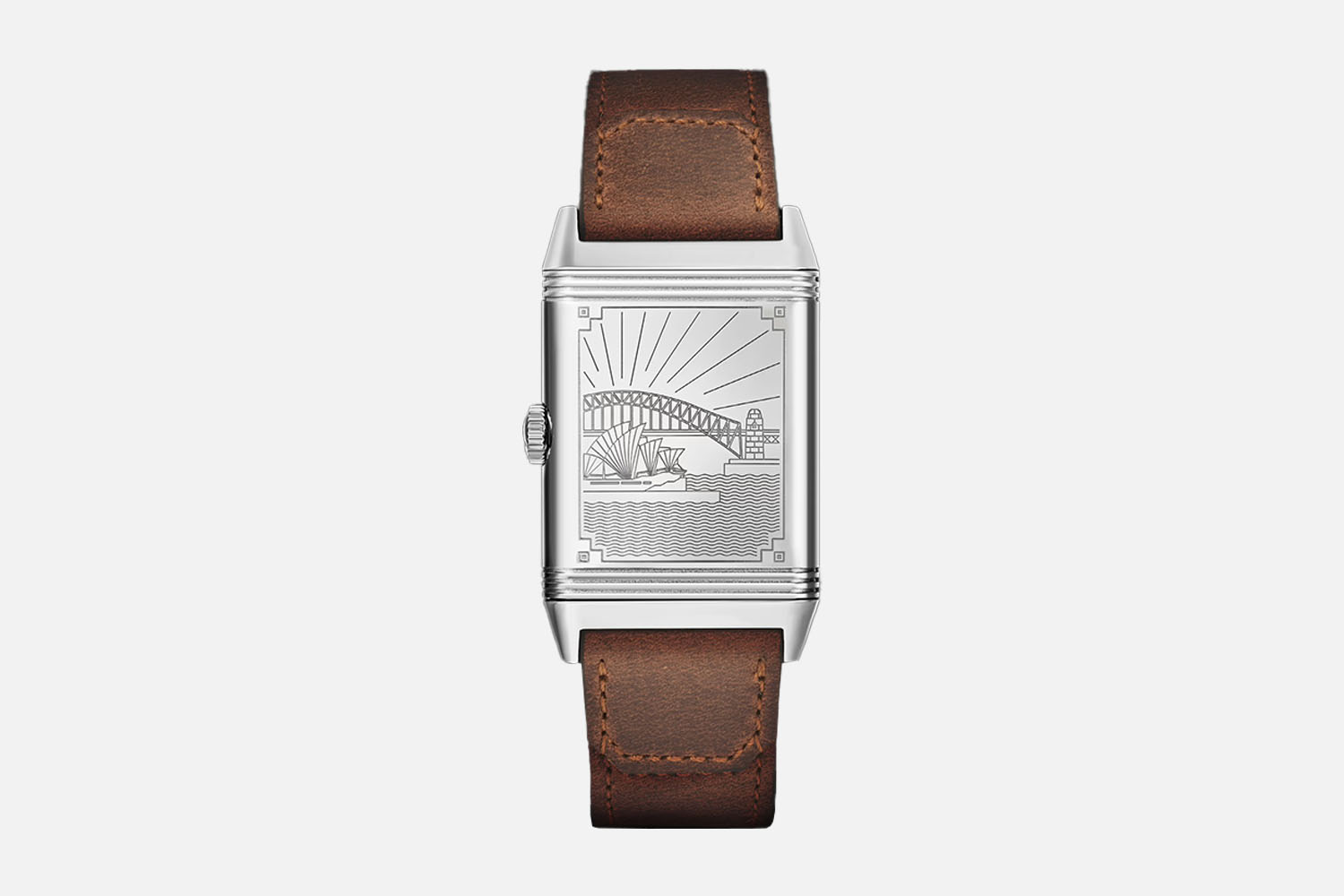 Jaeger-LeCoultre Reverso Classic Small Seconds Sydney 45.6mm Watch, Ref No. JLQ385852E