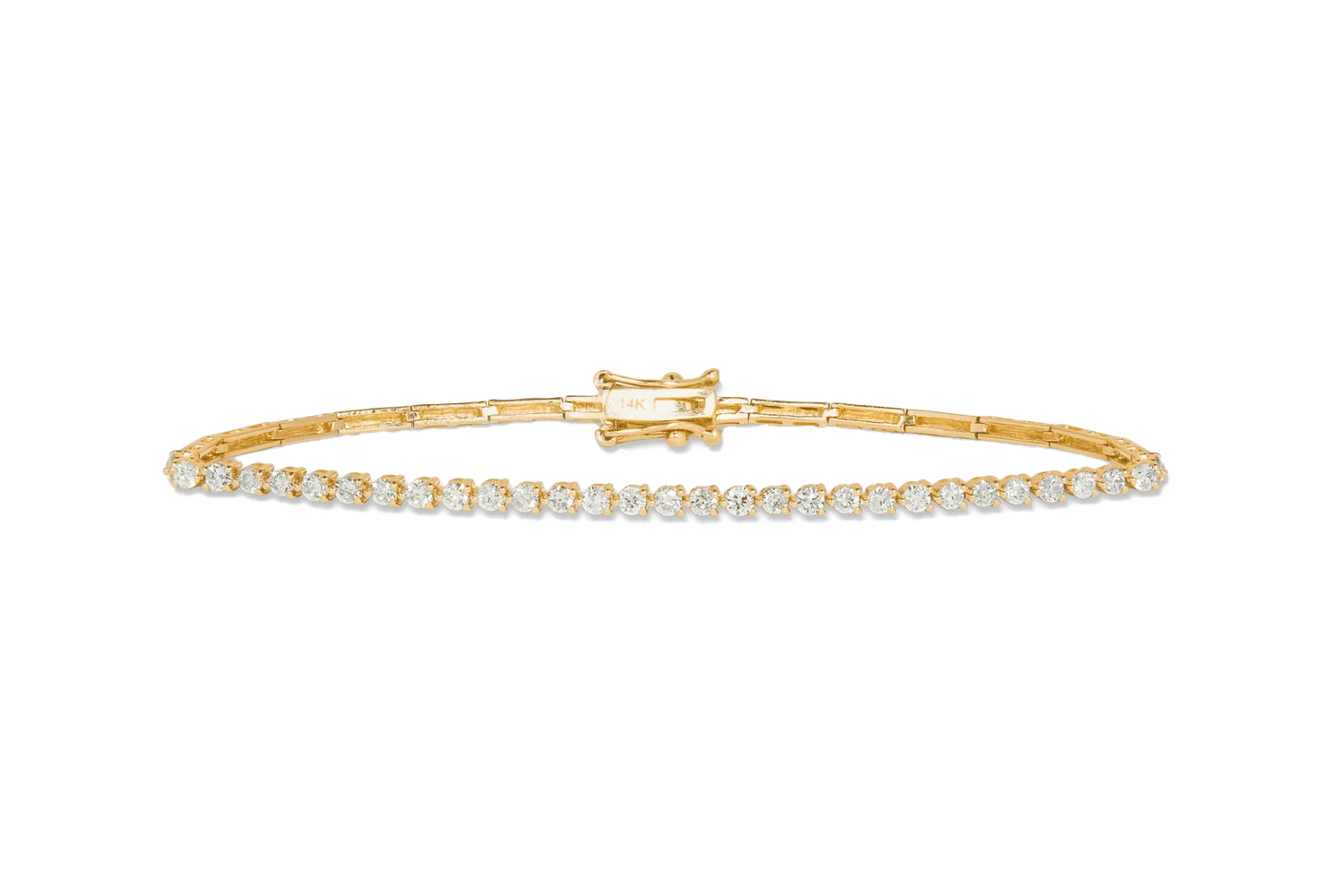 Stone and Strand Baseline Tennis Bracelet