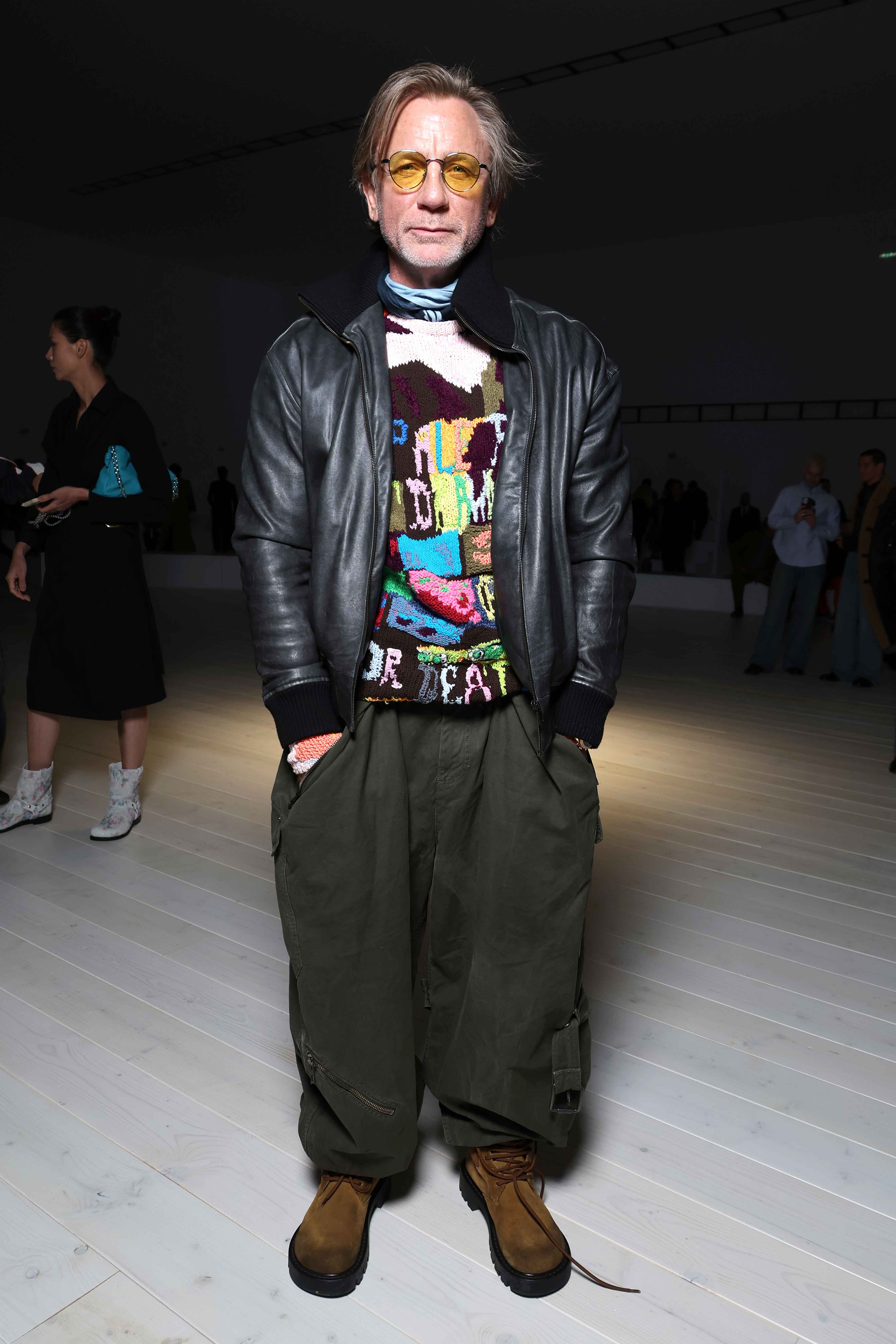 PARIS, FRANCE - SEPTEMBER 27: Daniel Craig attends the Loewe Paris Womenswear Spring-Summer 2025 show as part of Paris Fashion Week on September 27, 2024 in Paris, France. (Photo by Pascal Le Segretain/Getty Images for Loewe)