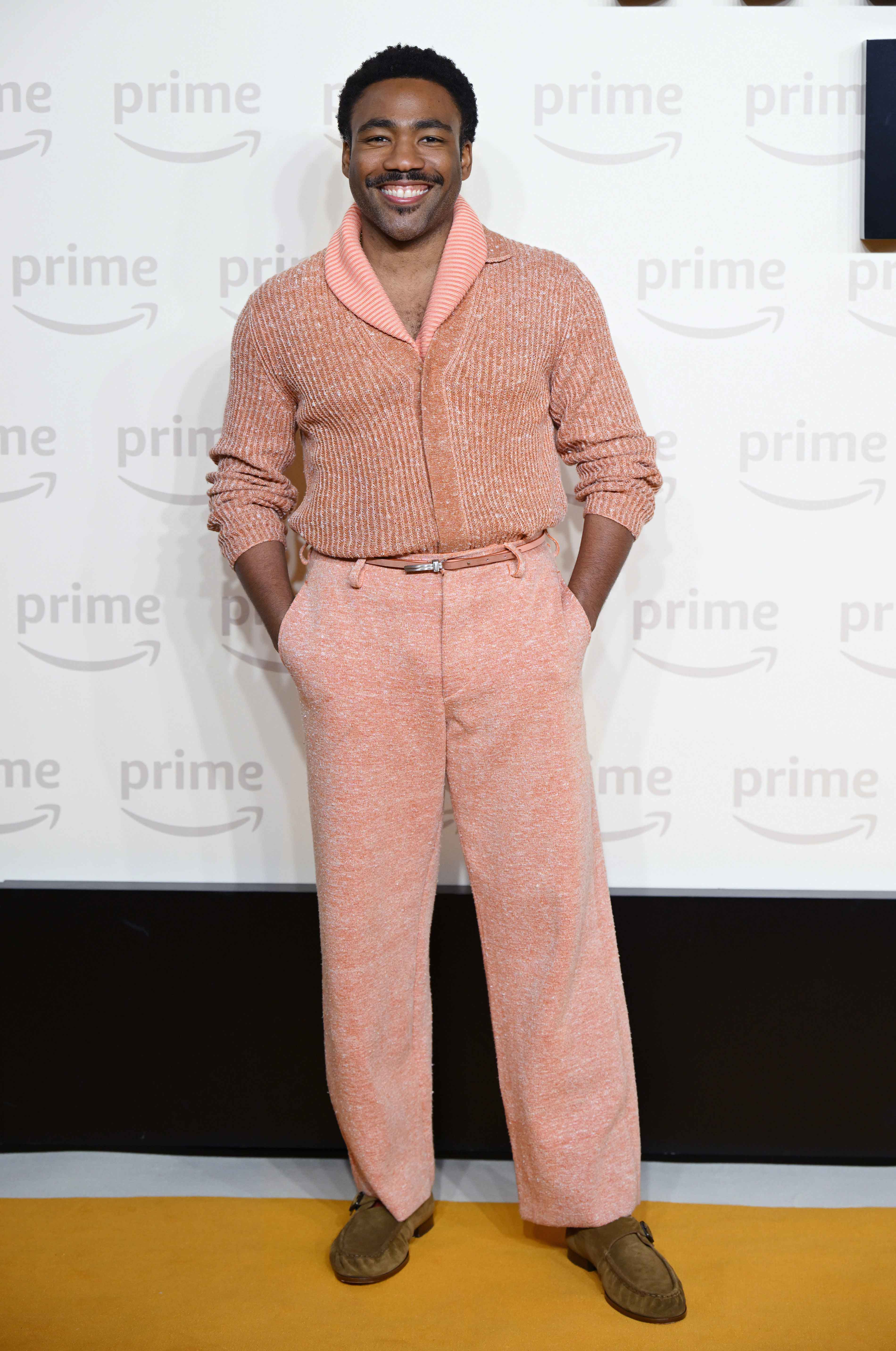LONDON, ENGLAND - JANUARY 17: Donald Glover attends the UK premiere of "Mr & Mrs Smith" at The Curzon Mayfair on January 17, 2024 in London, England. (Photo by Karwai Tang/WireImage)