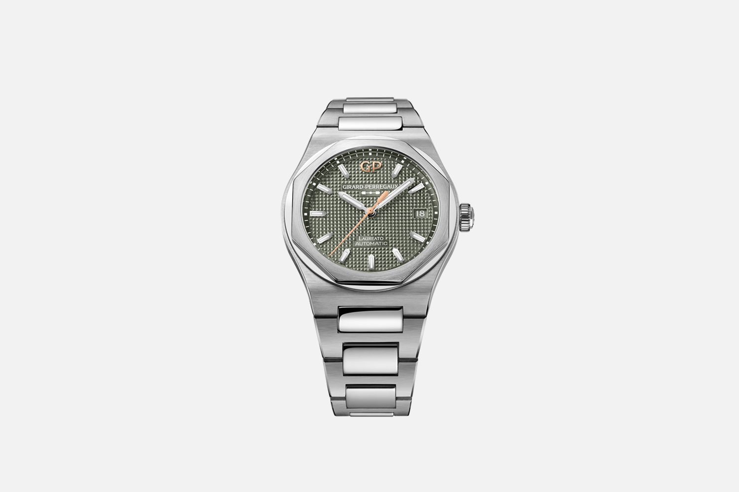 <strong>Girard-Perrgeaux Laureato Sage Green and Midnight Blue</strong>