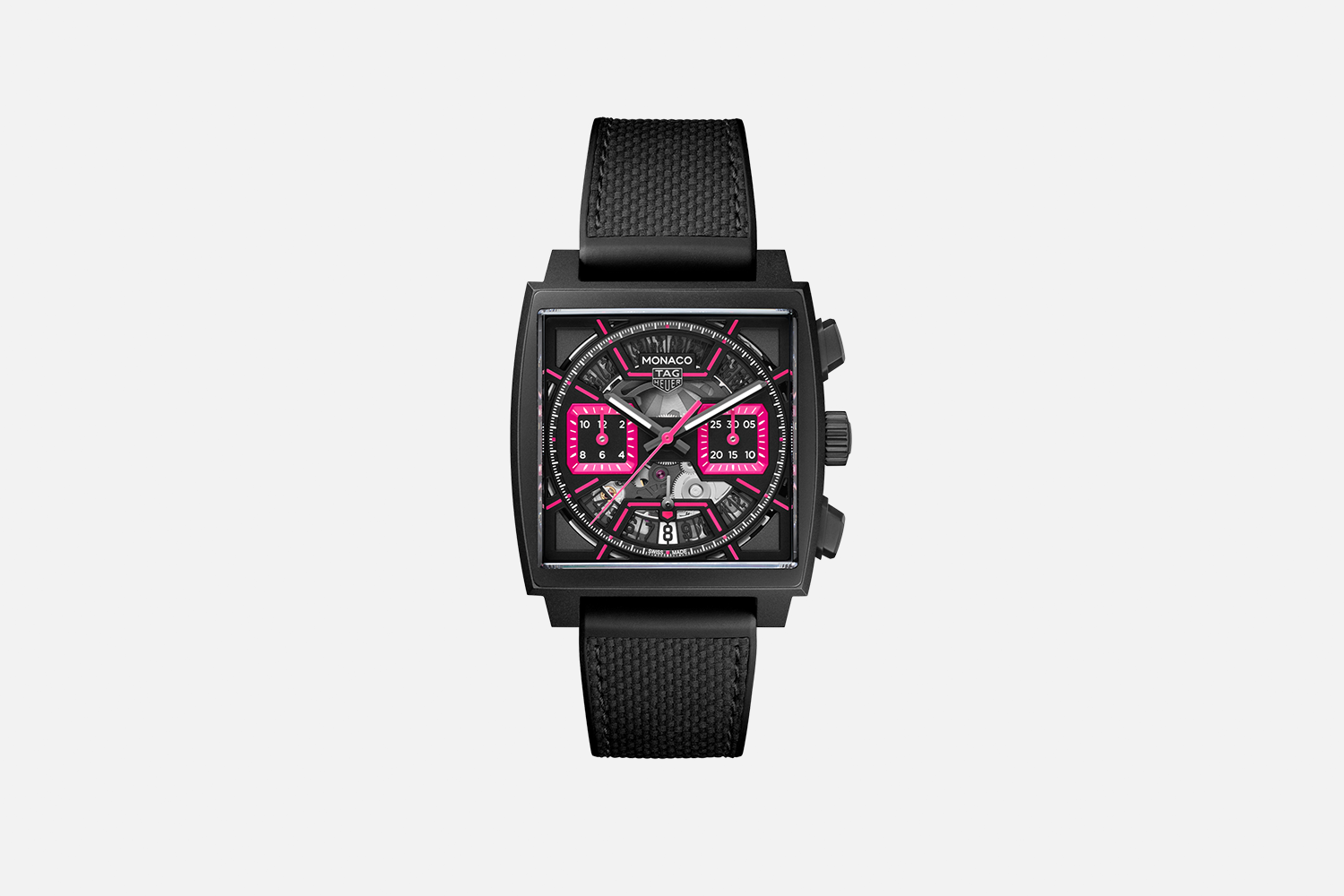 <strong>TAG Heuer Monaco Chronograph Pink</strong>