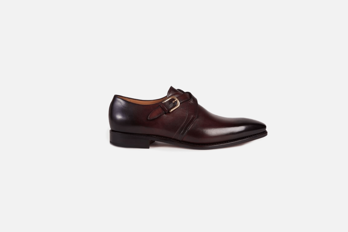 Paul Stuart Galante Double Cross Monk Strap