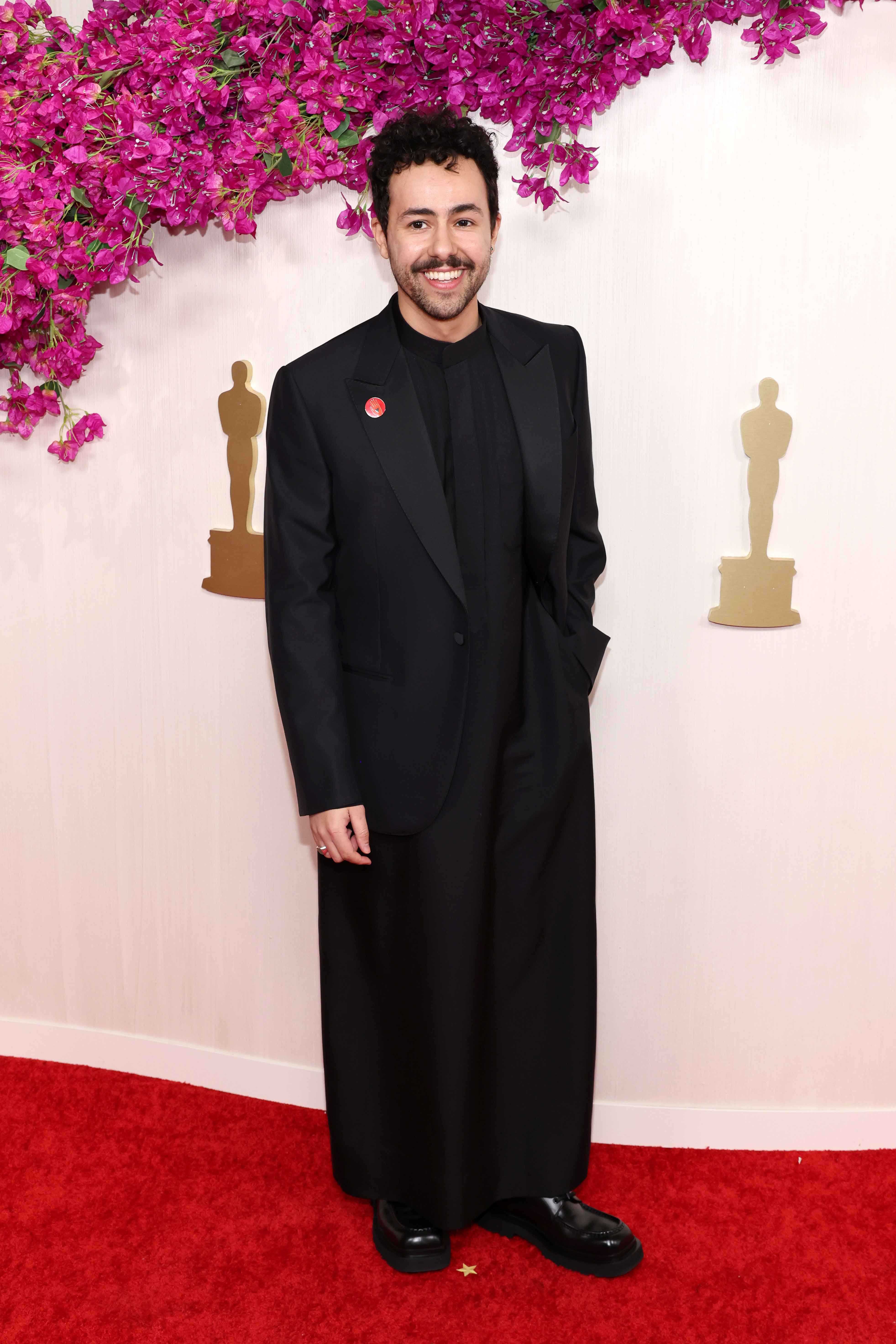 HOLLYWOOD, CALIFORNIA - MARCH 10: Ramy Youssef attends the 96th Annual Academy Awards on March 10, 2024 in Hollywood, California. (Photo by Marleen Moise/Getty Images)