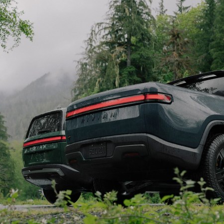Rivian trucks