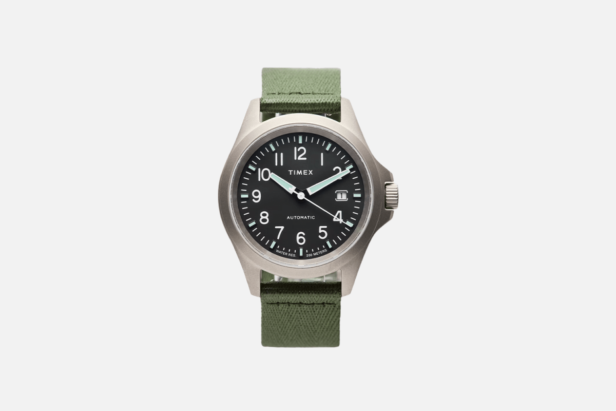 Huckberry x Timex Titanium Automatic Field Watch