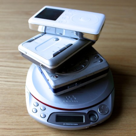 Portable audio players