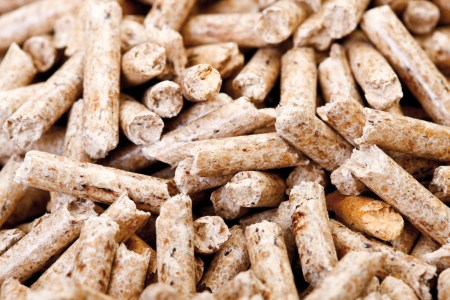 Wood pellets for biofuel