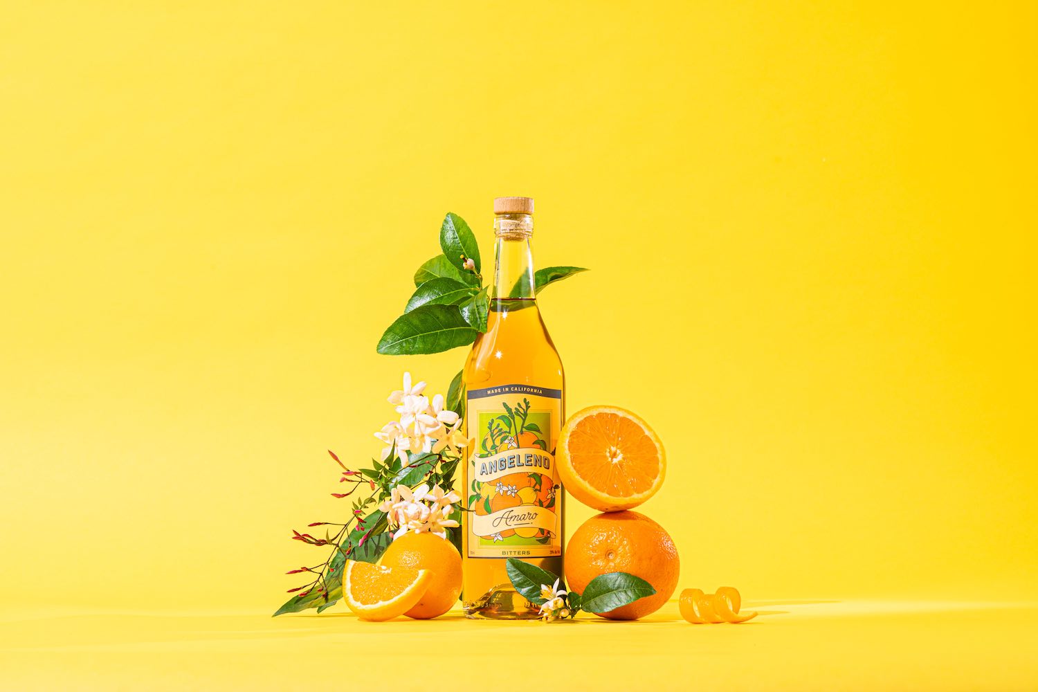Valencia zest from organic, Ojai-grown oranges is one of Angeleno's main components.