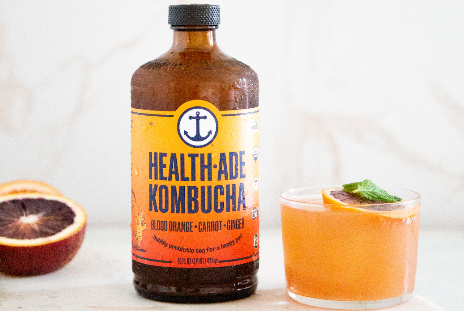 Health-Ade Blood Orange Ginger Mint Mule