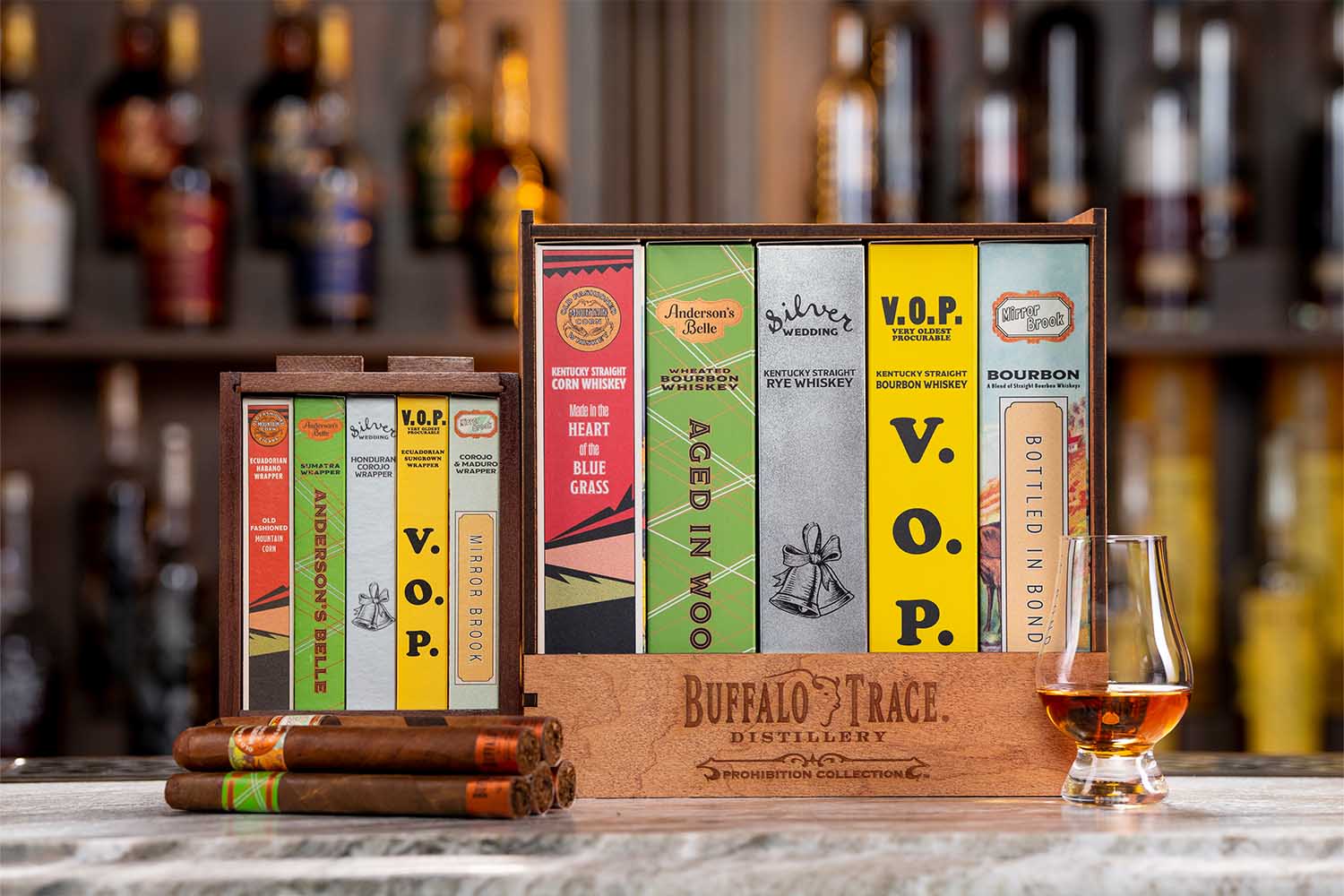 A side view of the new Buffalo Trace collection (and a cigar project tied into the release)