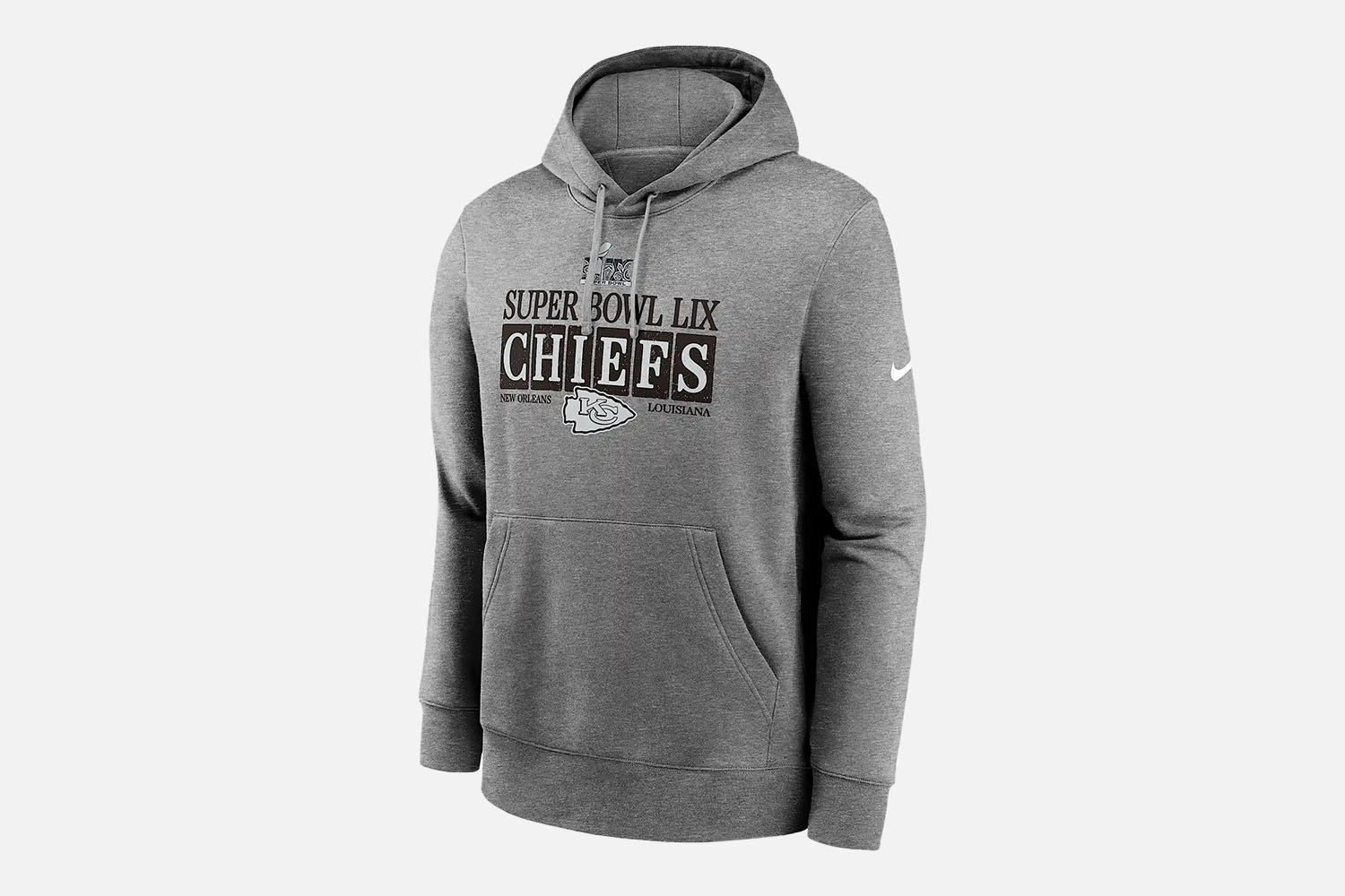Nike Kansas City Chiefs Super Bowl LIX Bound Pullover Hoodie