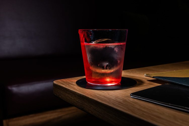 A cocktail served at Press Club