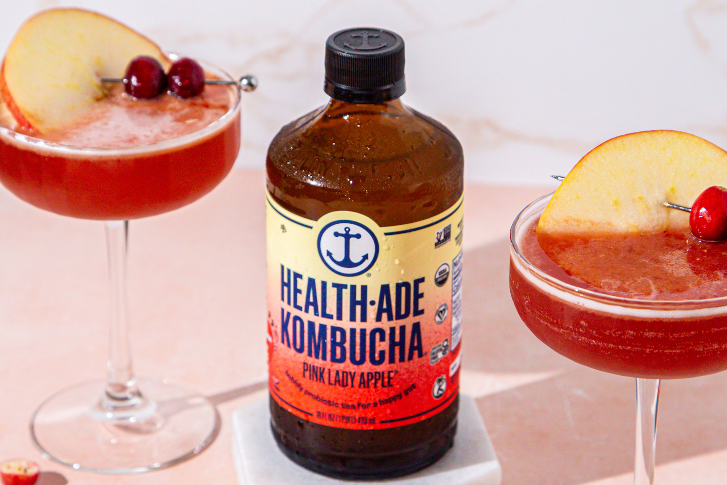 health-ade Pink Lady Apple Cider Cosmo