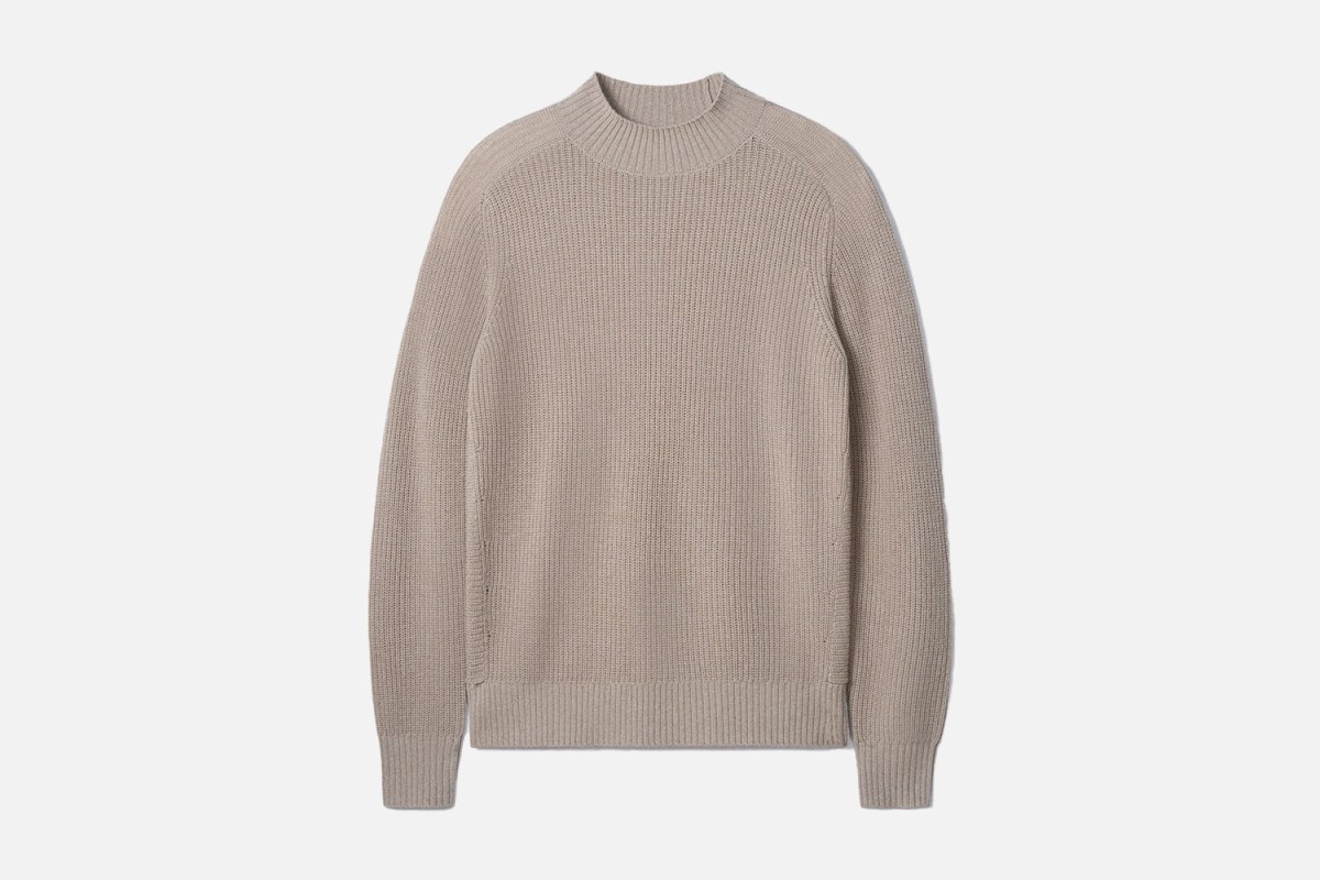 Rhone Beacon Cashmere Blend Mock Neck Sweater