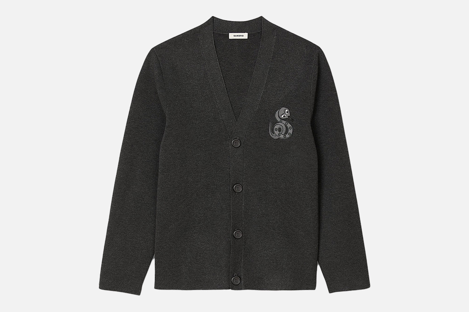 Sandro Snake Cardigan