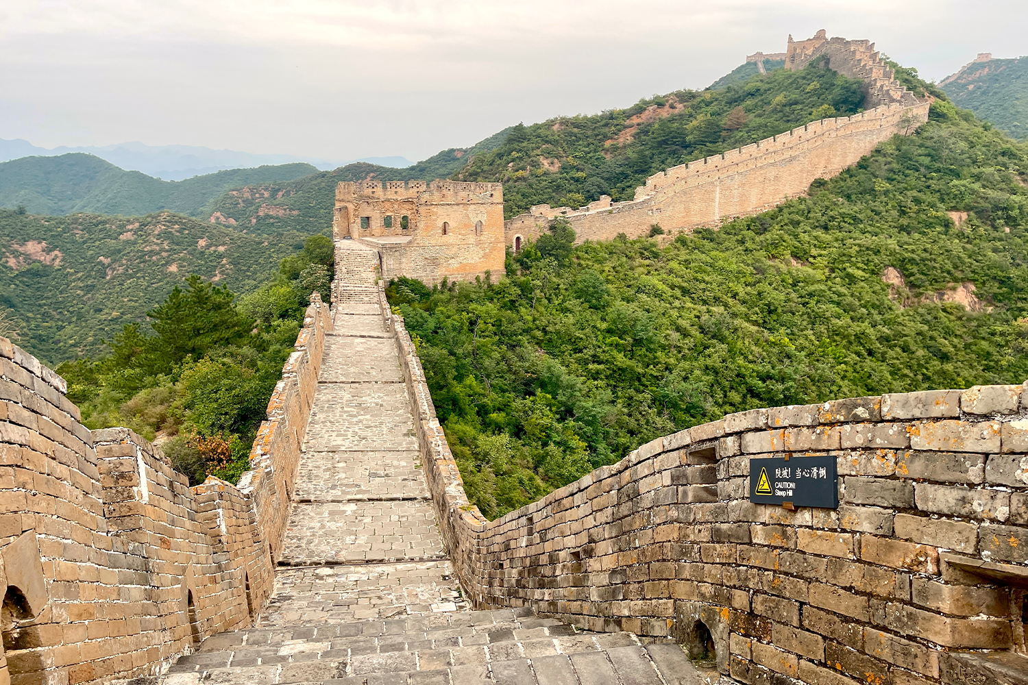 The Wall stretches for 13710 miles, according to an official statement issued by the government of China