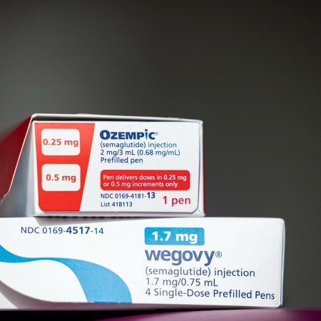 Ozempic and Wegovy boxes