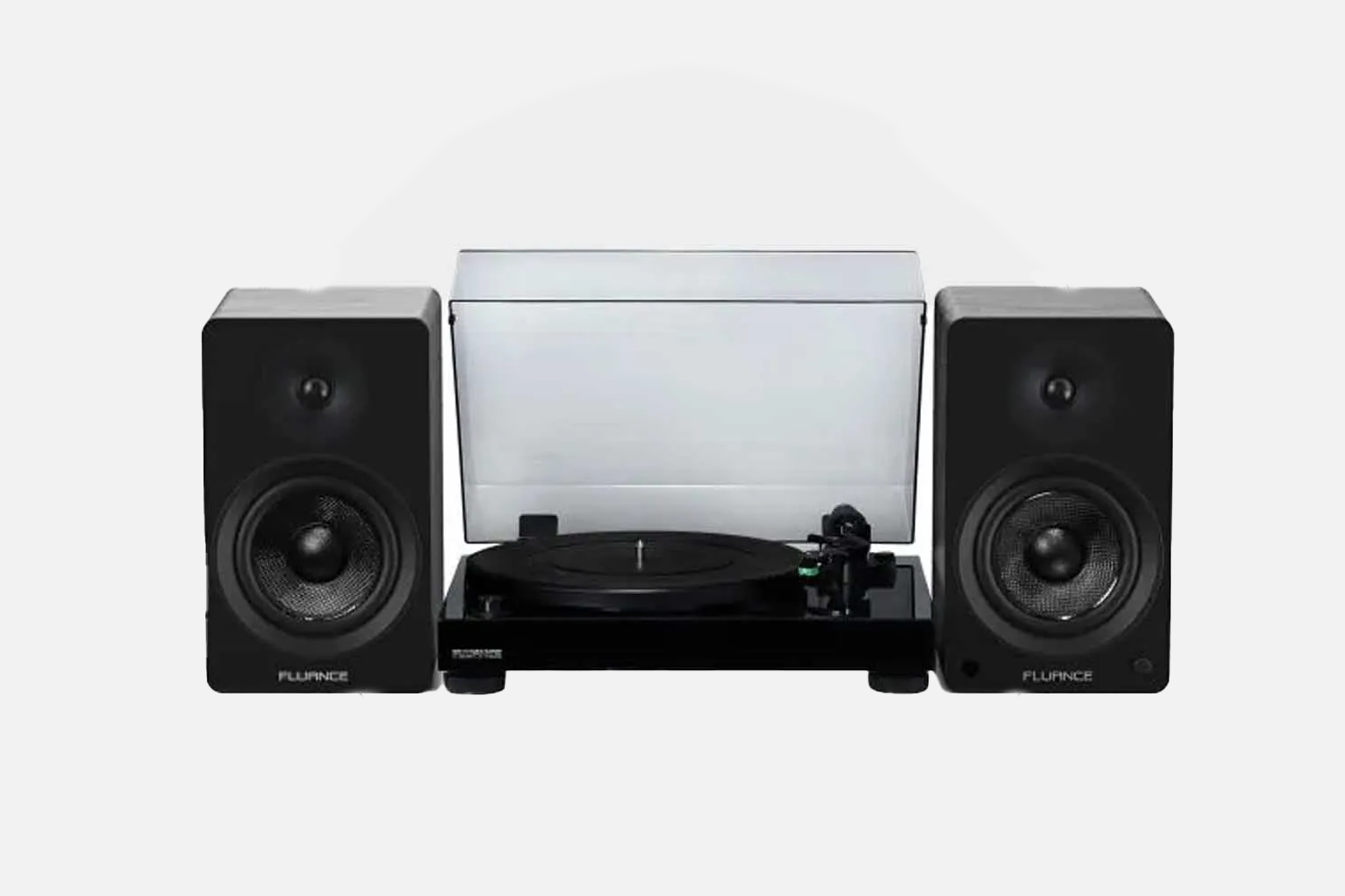RT81 Elite High Fidelity Vinyl Turntable with Ai61 Powered 6.5” Bookshelf Speakers