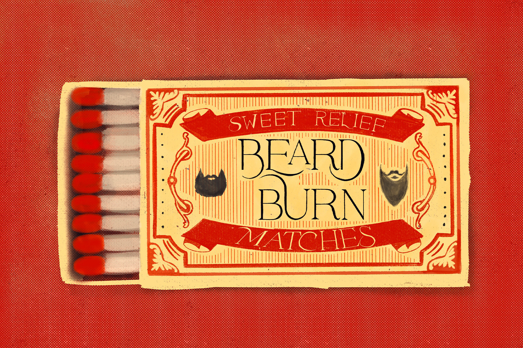 An illustration of a matchbox.