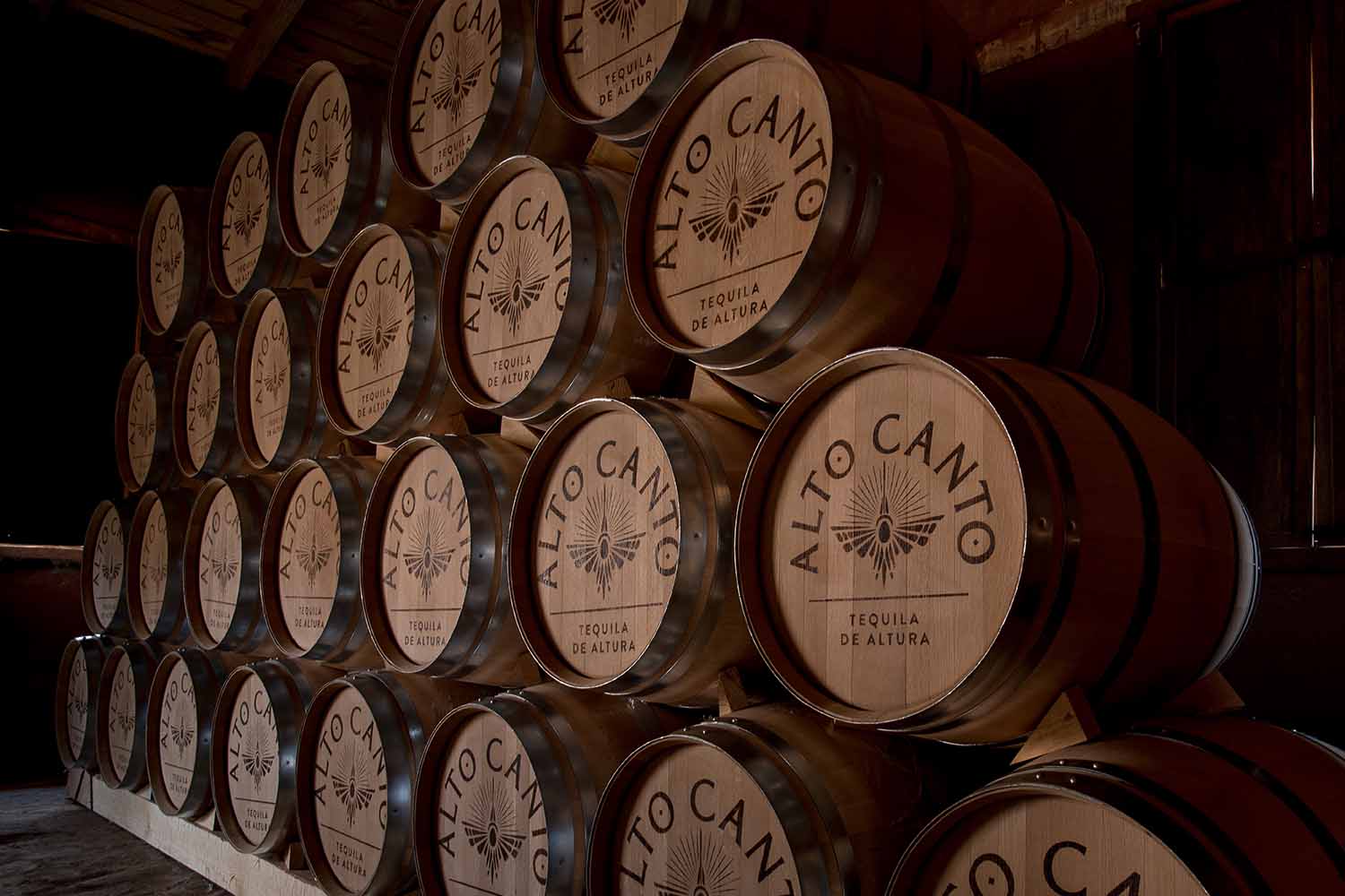 Alto Canto in barrels