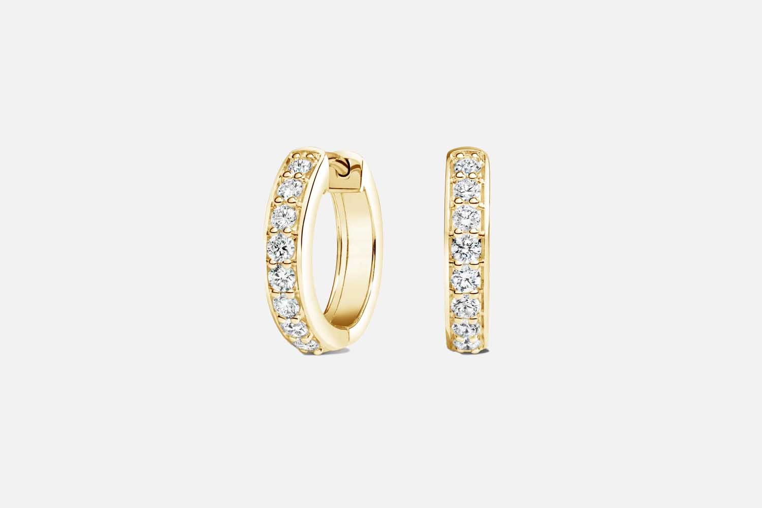 Brilliant Earth Luxe Diamond Huggie Earrings (1/2 ct. tw.)
