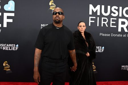 Kanye West and Bianca Censori