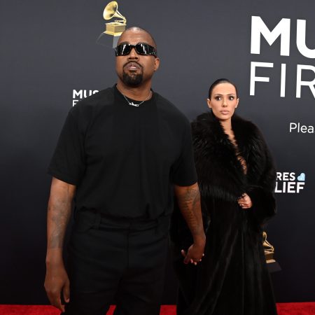 Kanye West and Bianca Censori
