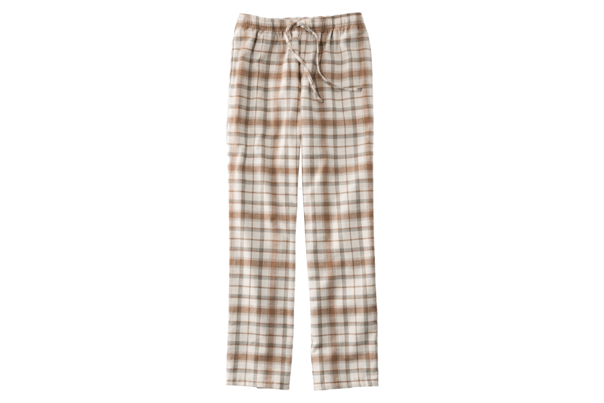 L.L.Bean Men's Scotch Plaid Flannel Sleep Pants