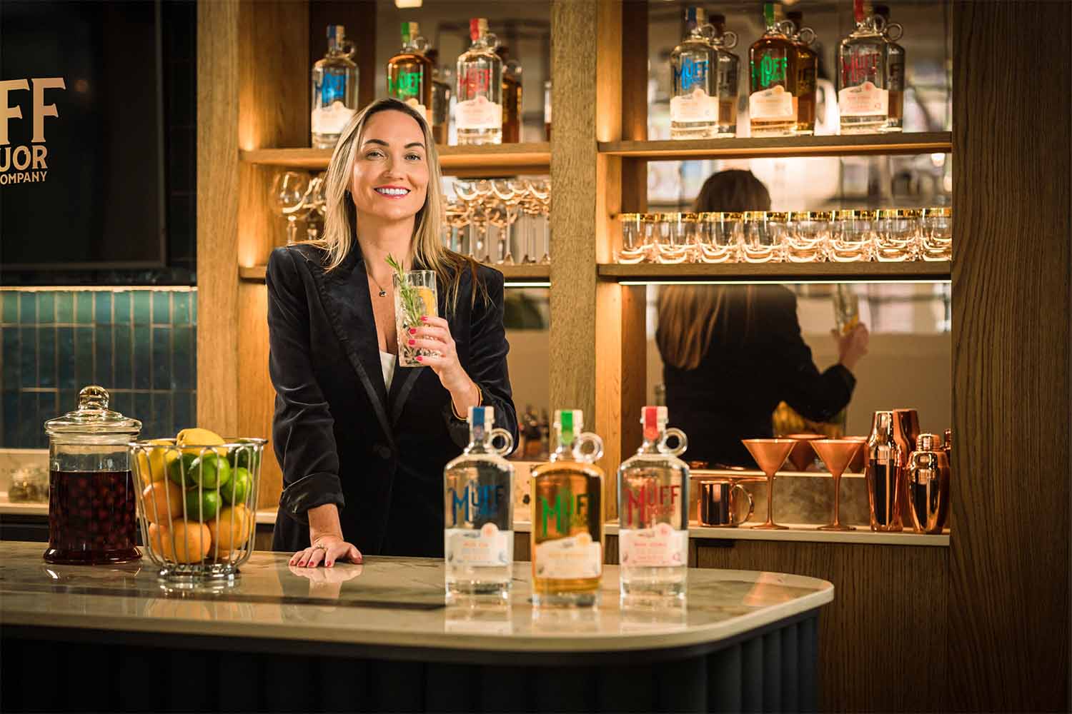 The Muff Liquor Company Founder/CEO Laura Bonner