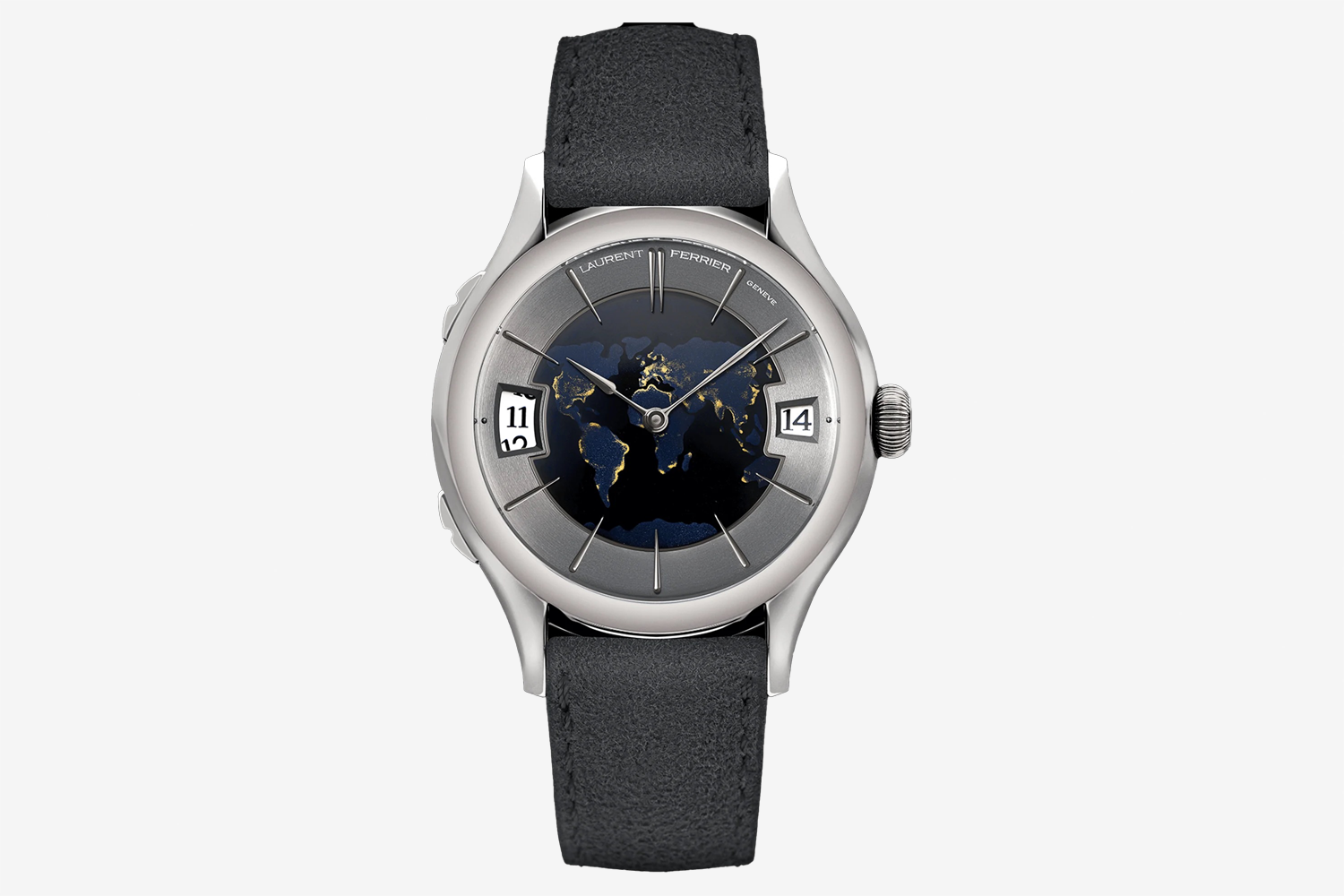 Laurent Ferrier Classic Traveler Globe Night Blue